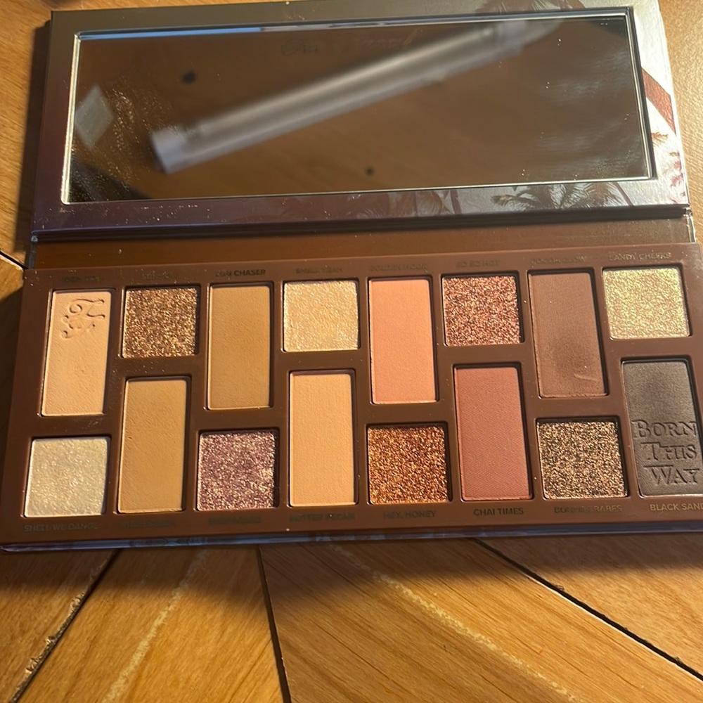 Born This Way Sunset Stripped Eyeshadow Palette.